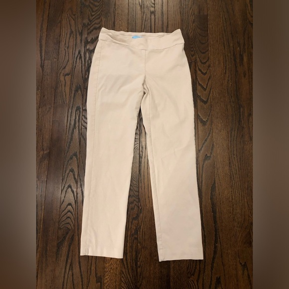 J. McLaughlin Women’s 4 Beige/Khaki Skinny Jeggings w/Back Pockets - EUC! - Picture 1 of 12
